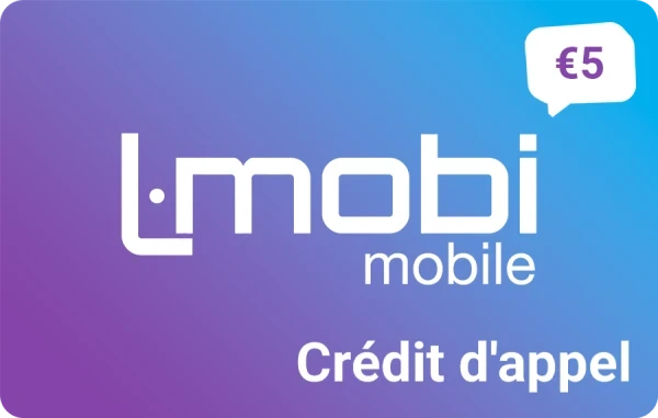 L-Mobi crédit d'appel 5 €