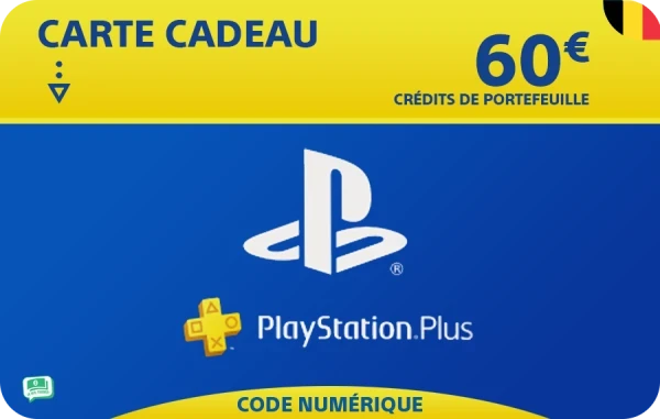 PlayStation Plus Carte 60 €