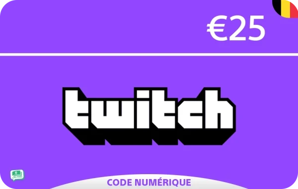 Twitch Carte Cadeau 25 €