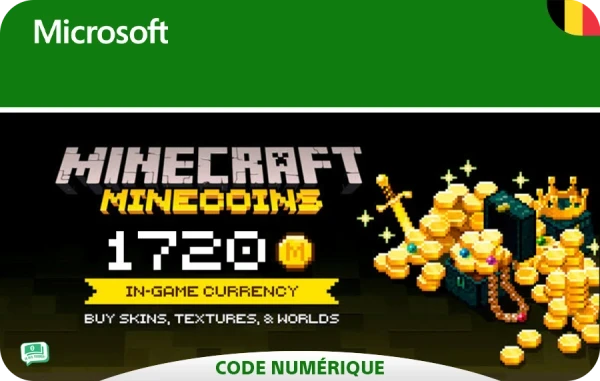 Xbox Minecraft 1720 Coins