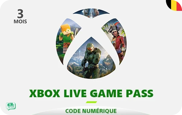 Xbox Live Game Pass 3 mois