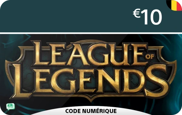 League of Legends Carte Cadeau 10 €