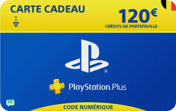 PlayStation Plus Carte 120 €