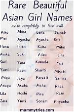 100+ Asian Baby Girl Names and Their Meanings