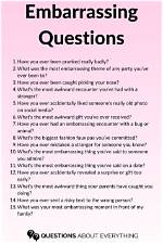 7 Embarrassing Questions to Ask Your Girlfriend