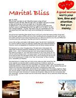A Journey into His Marital Bliss