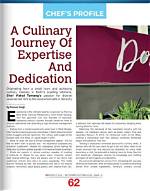 A Journey of Culinary Expertise and Journalistic Integrity