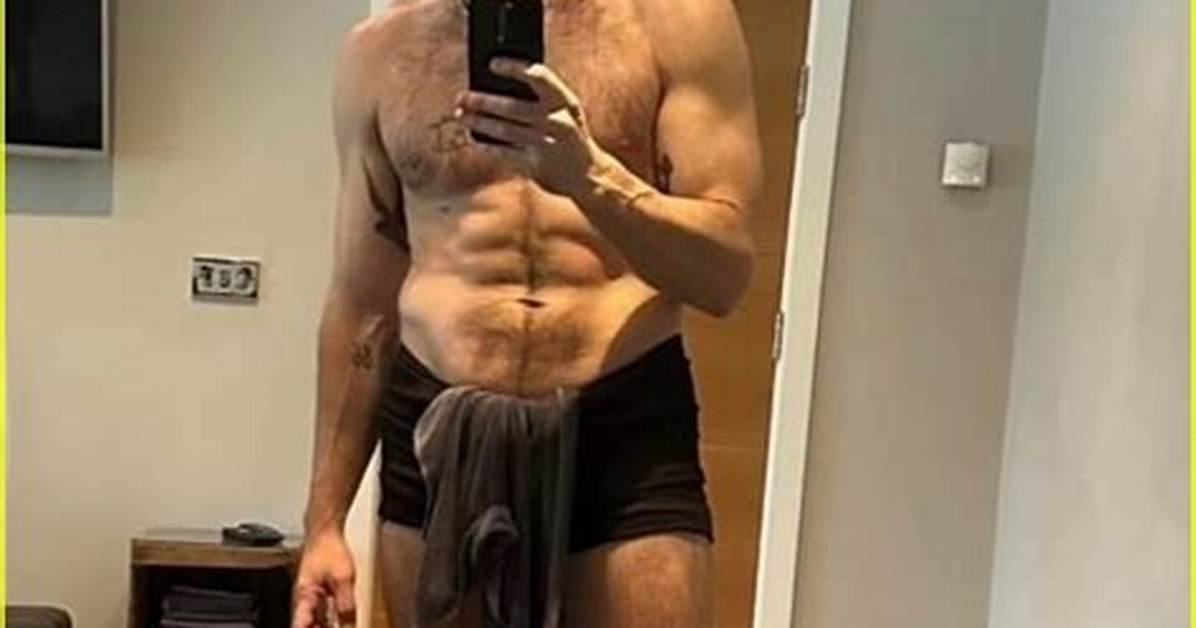 Actor Sam Claflin Shows off His Abs in a Shirtless Instagram Shot ·