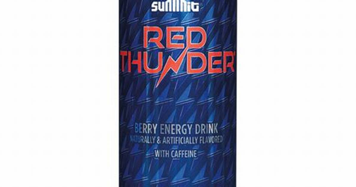 Aldi Red Thunder: the Electrifying Beverage Everyone's Talking About