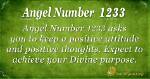 Angel Number 1233 ·