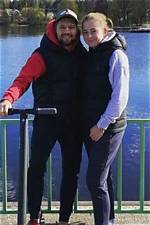 Arturs Karasausks and Jelena Karasauskiene