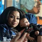 Bluefaces Dad & Chrisean Rocks Son Spend Time Together |