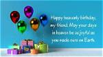 Celebrating a Friend in Heaven: Honoring Their Birthday