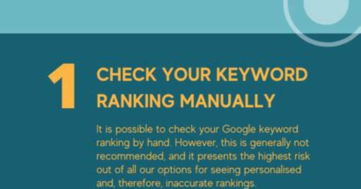 Check Your Google Keyword Ranking Effortlessly