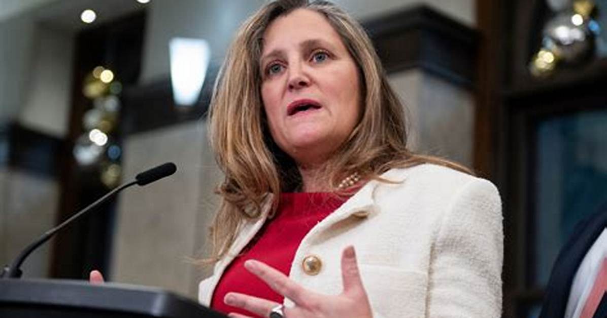 Chrystia Freeland's Impressive Salary: a Closer Look