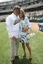 Dennis Eckersley Wife Jennifer Eckersley and Family Support the Former Picthers Nesn Retirement a |