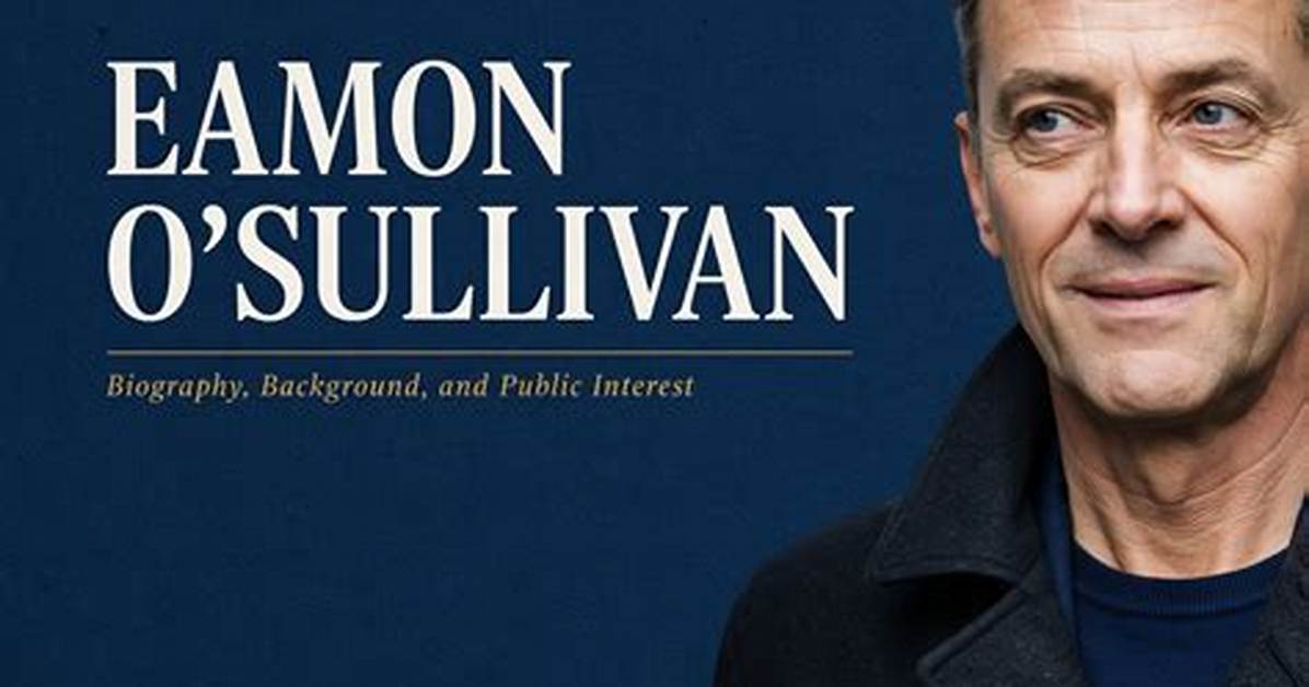 Eamon O'sullivan: the Remarkable Journey of a Rising Star