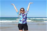Embracing Confidence: Big Naturals at the Beach
