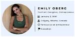Emily Oberg Net Worth