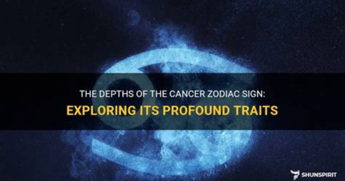 Exploring the Depths of Cancer Sun Traits