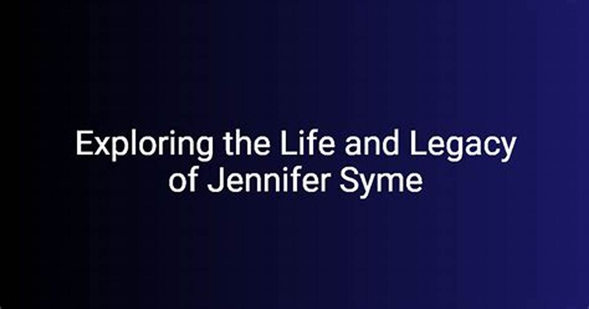 Exploring the Life and Career of Jennifer Hetrick