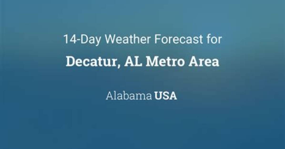 Forecast for Decatur Alabama: a Comprehensive Guide to Weather Patterns and Predictions