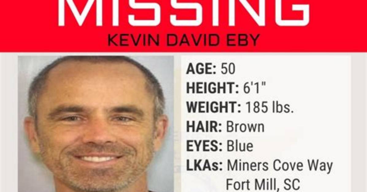 Fort Mill Kevin Eby Missing Case Update: Unraveling the Mystery
