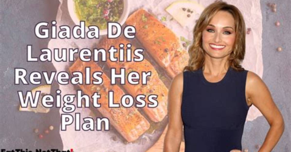 Giada's Weight Loss Journey: from Chef to Inspiration