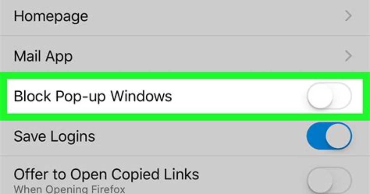 How to Allow Pop-Ups on an iPad by Disabling Pop-up Blocker
