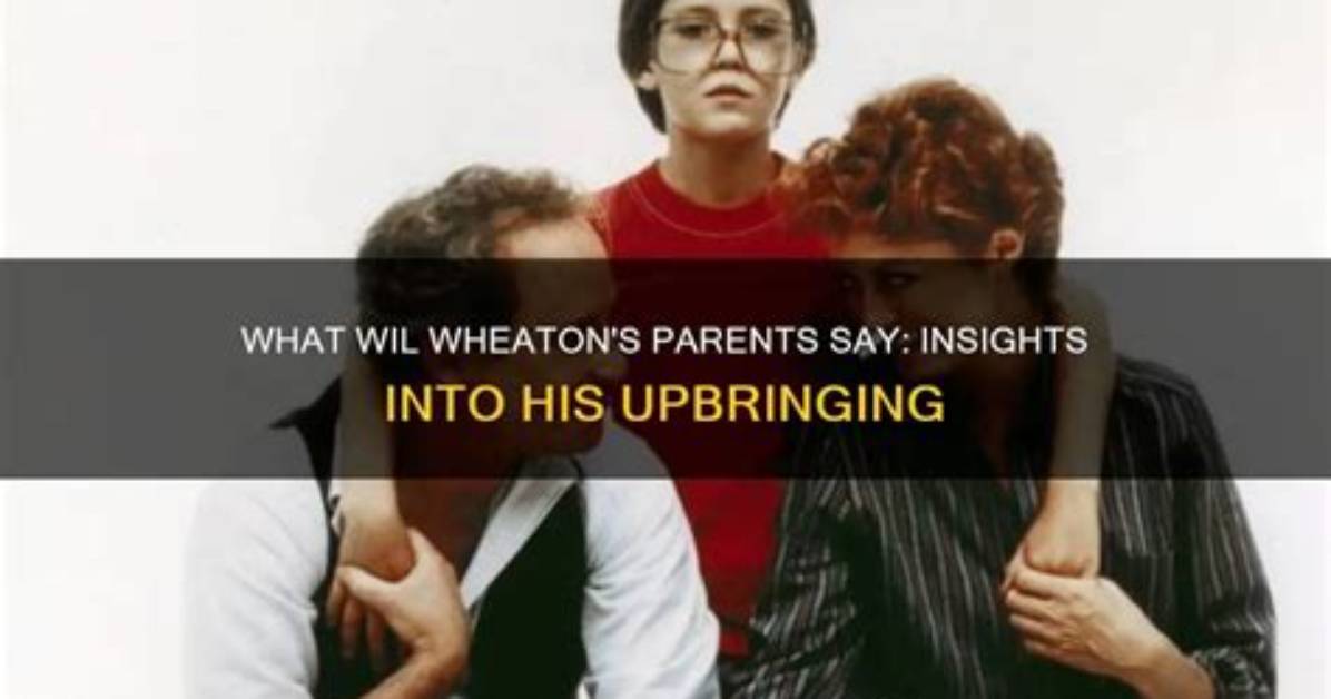 Insights into His Parents' Influence