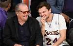 Jack Nicholson & Son Ray Sit Courtside at Lakers Game: Photos Hollywood Life