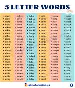 List of 5 Letter Words Starting with 'Eu'