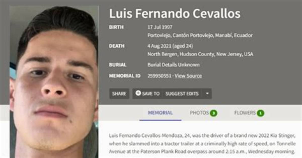 Luis Fernando Cevallos Autopsy