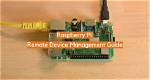 Management of Raspberry Pi Remotely with Remote Iot Management Platform