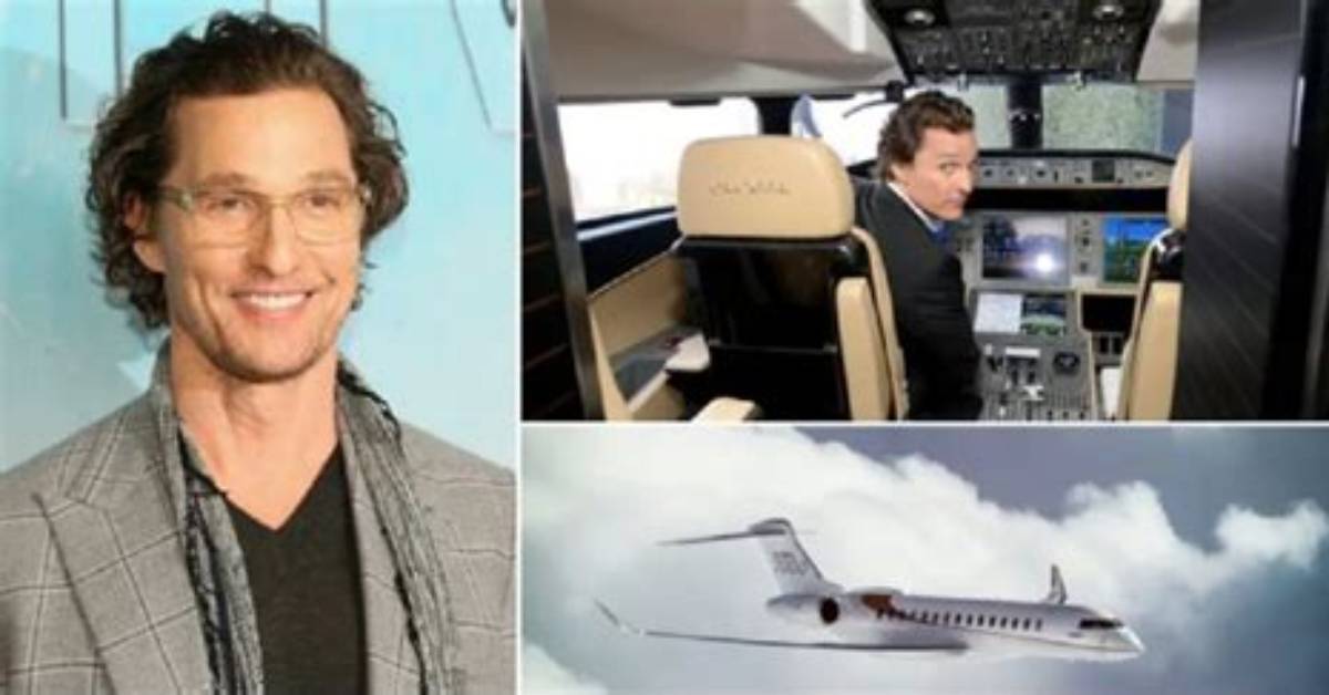 Matthew Mcconaughey's Private Jet: a Look into the Luxurious Lifestyle