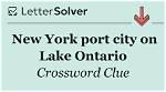 Ontario City Crossword Clue and Answer