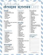 Prepare Your College Checklist! 9 Dorm Room Must-Haves for Students
