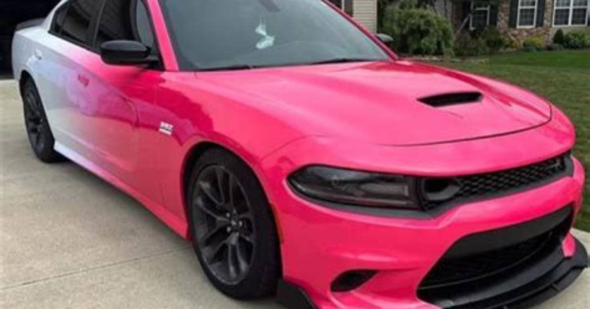 Revving up Style: the Allure of the Pink Dodge Charger