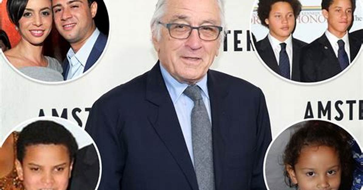 Robert De Niro's Children: a Look into His Family Life