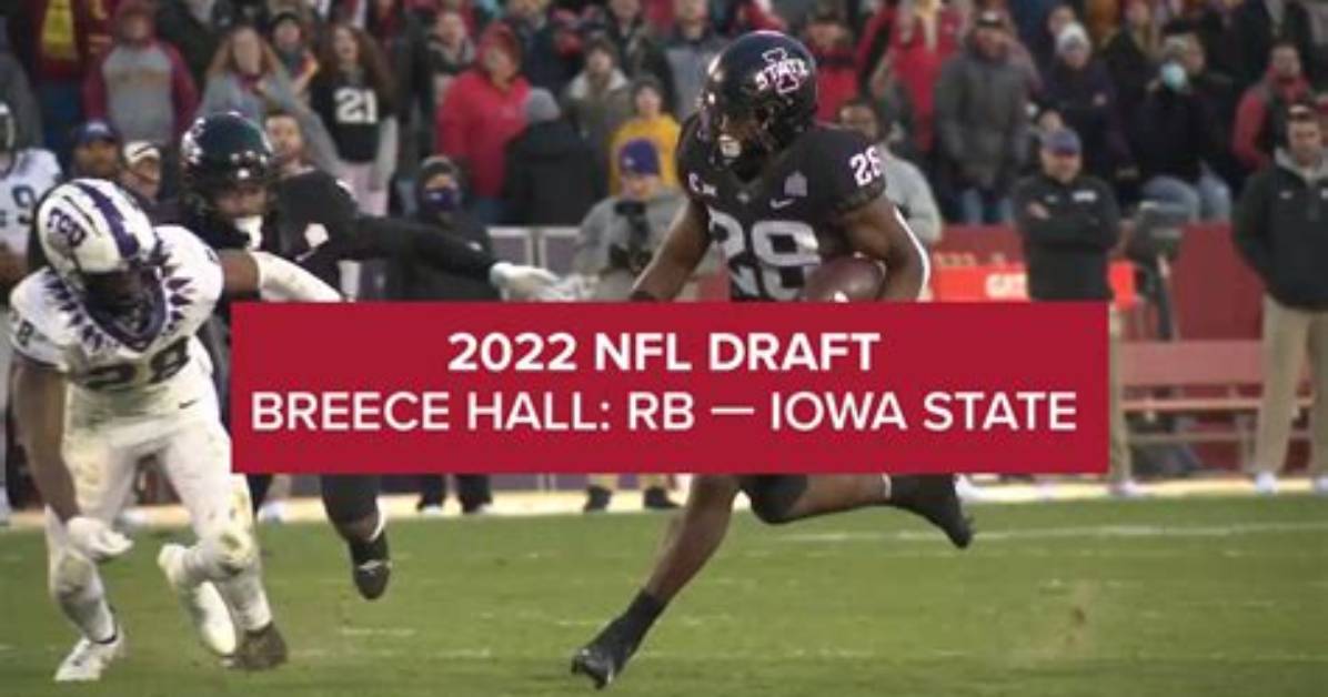 Running Back Breece Hall Makes Nfl Draft List- His Father and Mother Proud of His Career