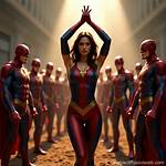 Superheroine's Private Leaks: the Unveiling of Spiderman Sophie Rain