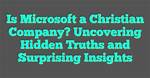 Surprising Truths and Hidden Insights