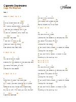 The Definitive Guide to Cigarette Daydreams Lyrics: Uncover Meaning and Inspiration