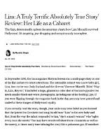 The Remarkable Journey of Liza: an Inspiring Tale of Perseverance and Success