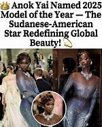 The Sudanese Model Who Revolutionized Beauty Standards