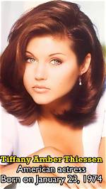 Tiffany Amber Thiessen: a Journey Through Fame and Success