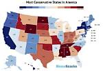 Uncover the Top 10 Most Conservative States: a Comprehensive Guide