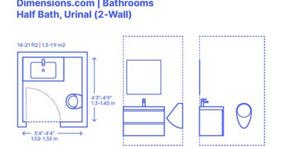 Understanding Half Bath Dimensions: a Comprehensive Guide