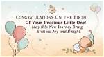 Unforgettable Congratulations Messages for Your Precious New Baby