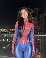 Unmasking the Legend: Hannah Marie as Spiderman